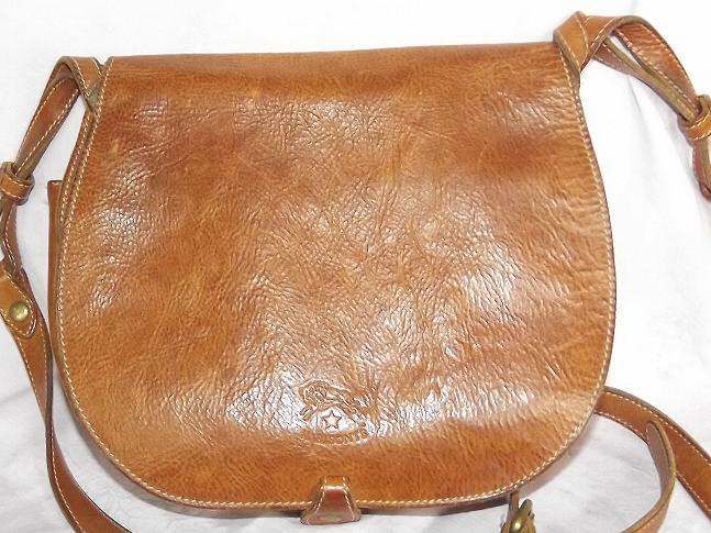 IL Bisonte WANNY Di Filippo Itallian Leather Small Cross Purse Handbag