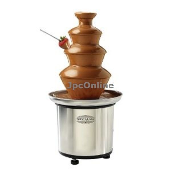  Nostalgia Electrics CFF 986 3 Tier Chocolate Fondue Fountain