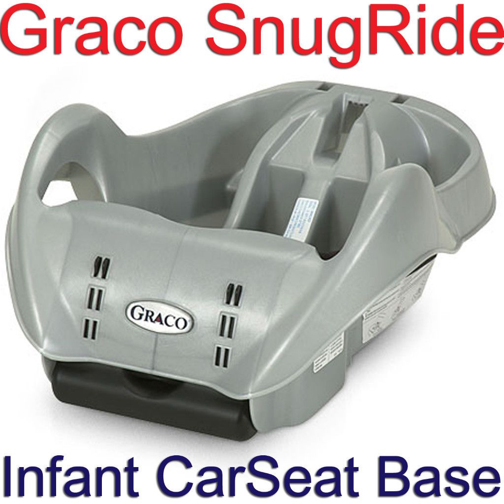 Graco 8402L04 SnugRide Rear Facing Infant Car Seat Base Silver