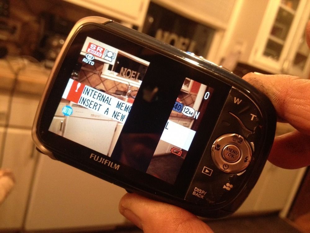 Fujifilm XP10 Waterproof Digital Camera LCD Issues