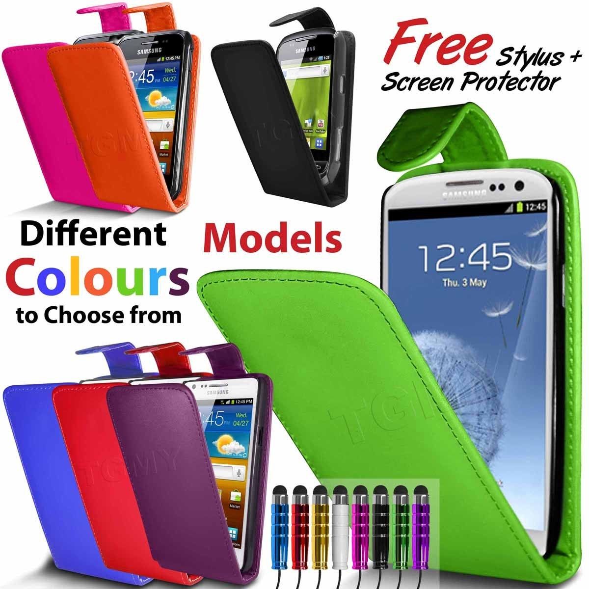  Case Cover Fits Samsung Galaxy Free Screen Protector Stylus Pen
