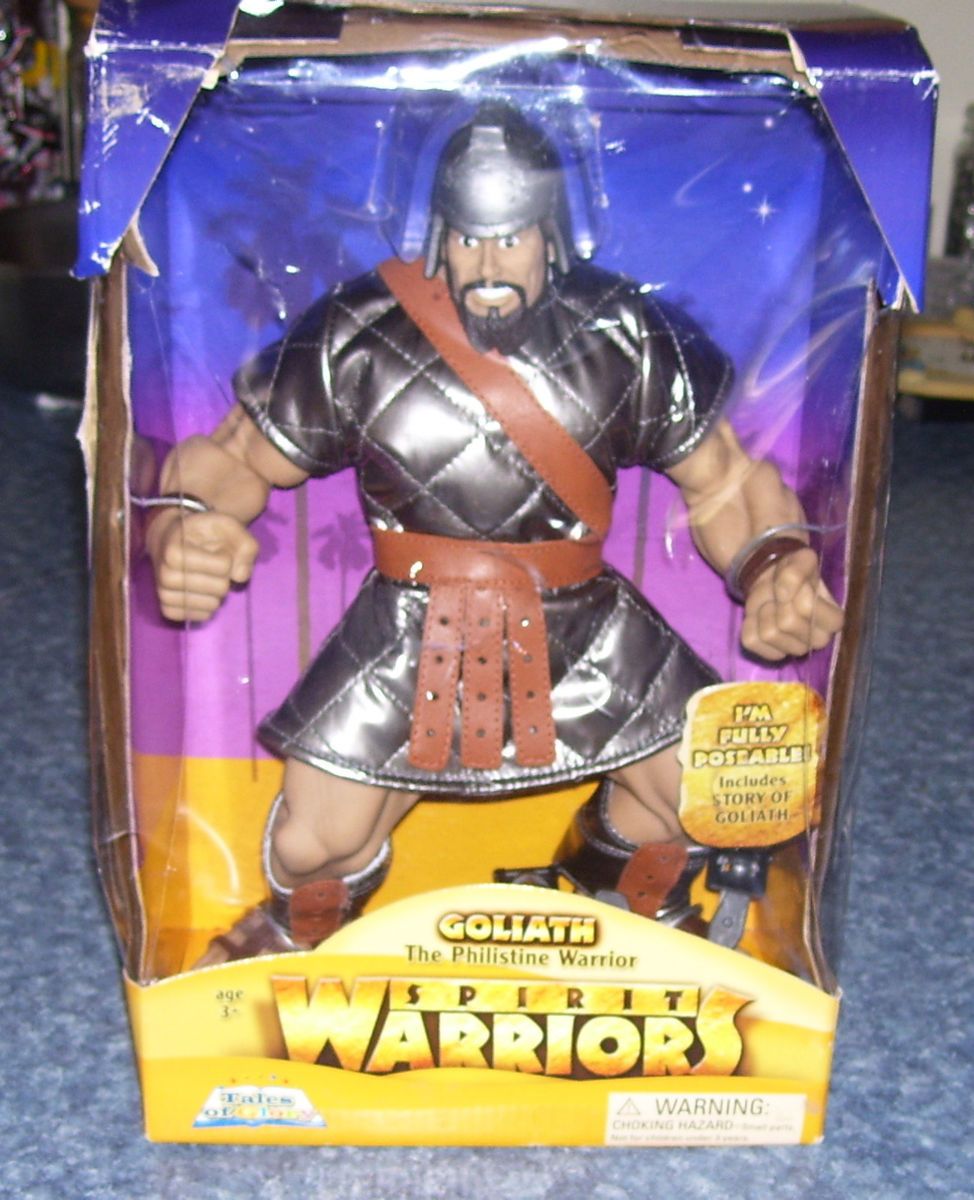 2007 Spirit Warriors Goliath The Phillistine Warrior Action Figure 12