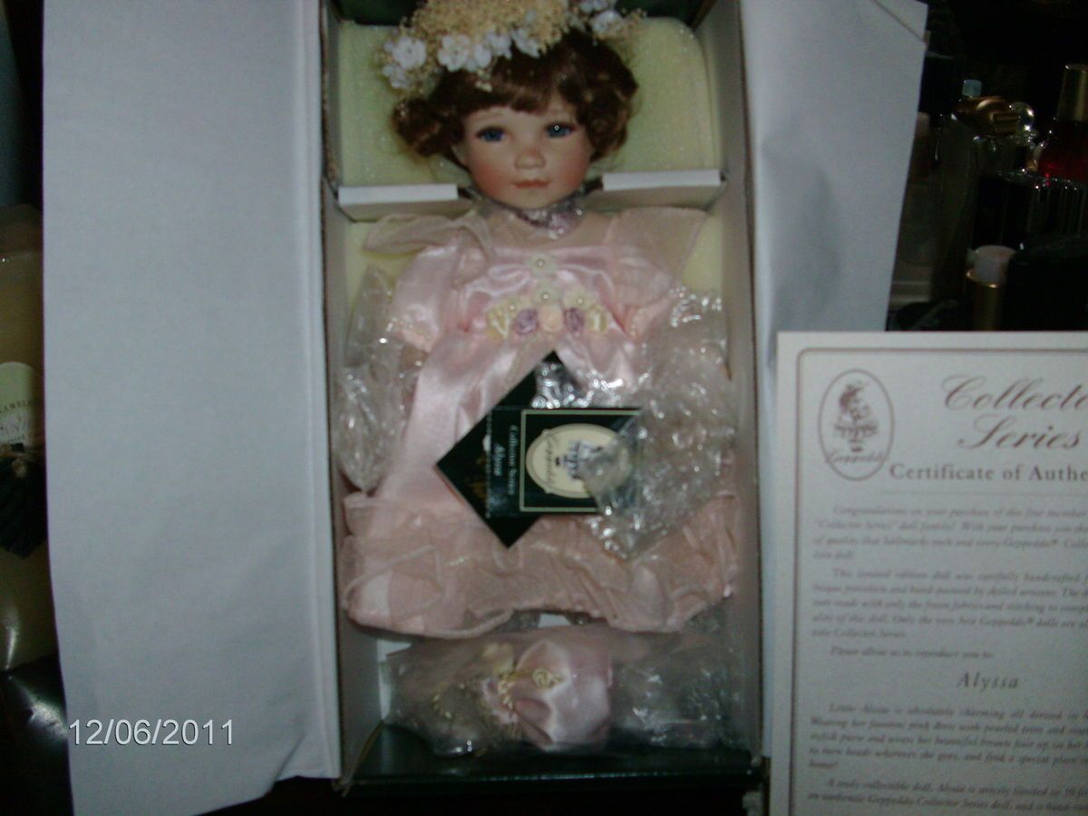 Porcelian Geppeddo Doll Collector Series