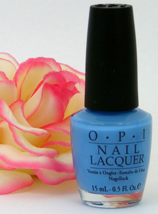 OPI Nail Polish Lacquer Just Groovy Magritte Blue New