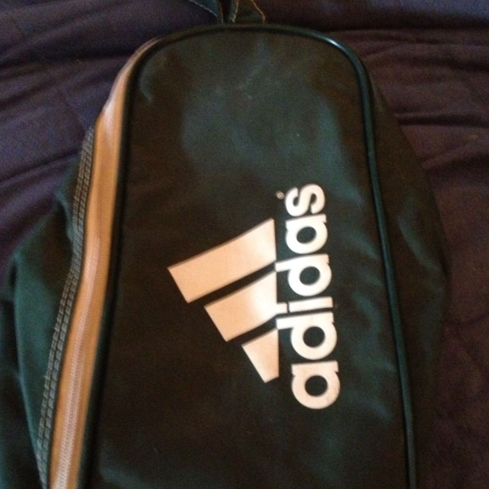 Forest Green Adidas Shoe Bag