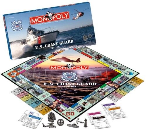 New Out of Print Monopoly U s Coast Guard Edition 2007 Hasbro USAopoly