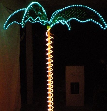 Foot Deluxe LED Lighted Palm Tree