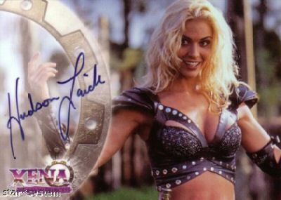 Topps Xena Hudson Leick Autograph Callisto A4 RARE