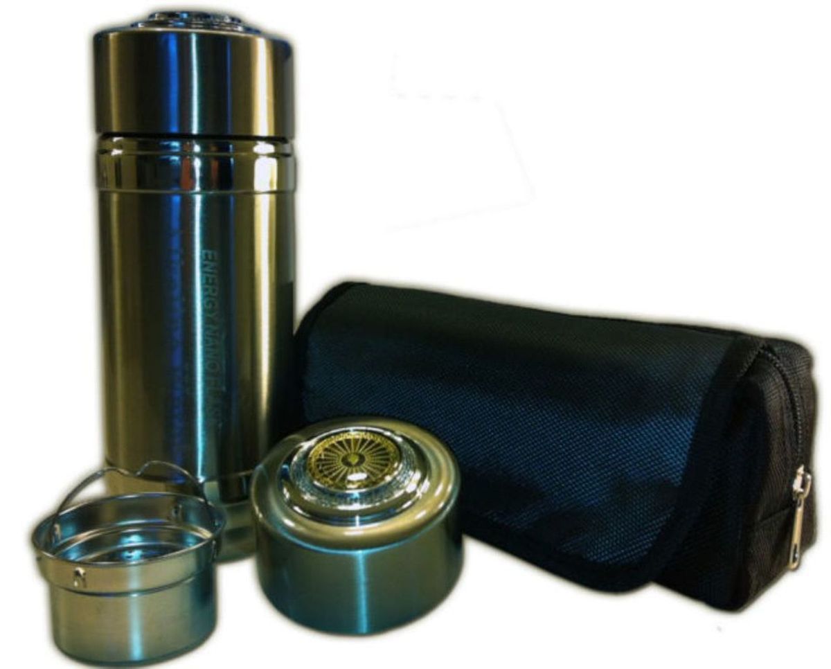 Nano Energy Cup Portable Water Filter Alkaline Ionizer Flask