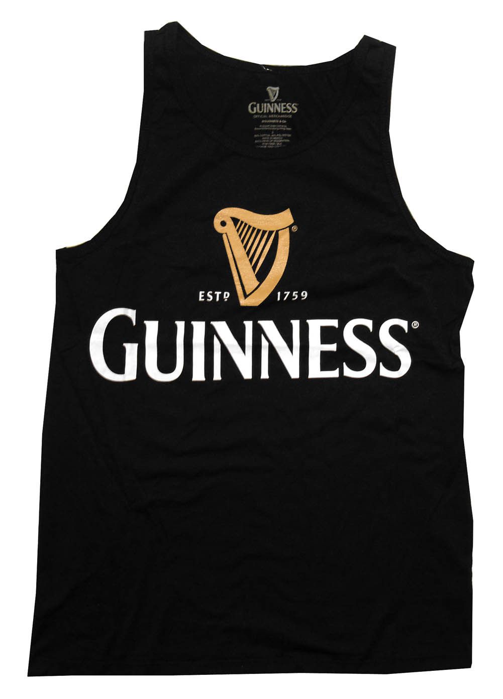  Harp Logo 1759 Beer Alcohol Irish Adult Tank Top T Shirt Tee