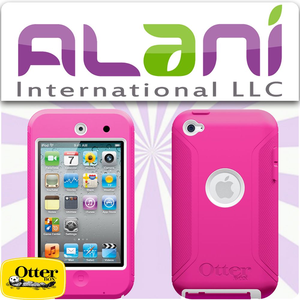  Defender Series Case for Apple iPod Touch 4th Gen 4G Pink / White New