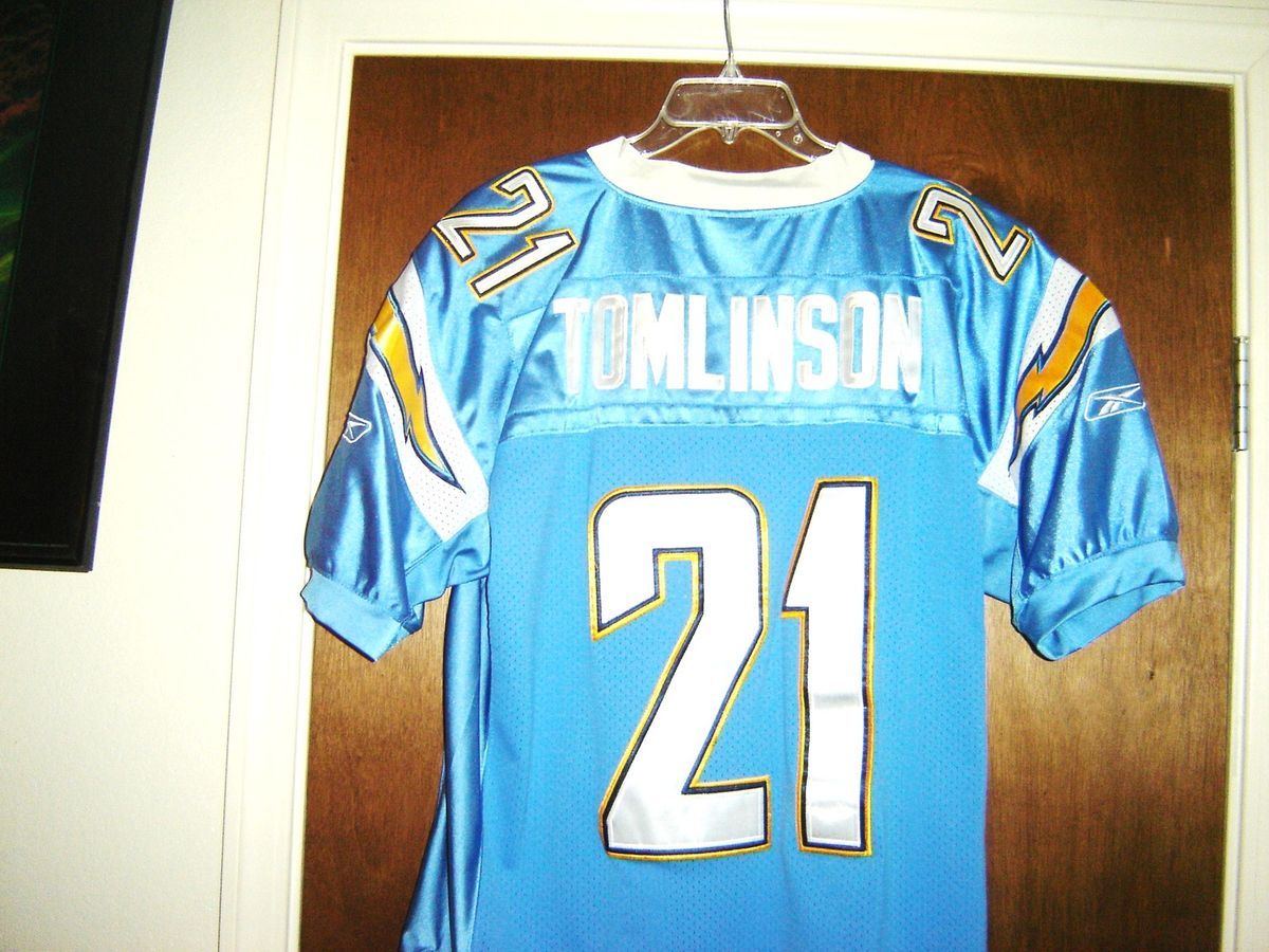 Vtg Ladainian Tomlinson SAN DIEGO CHARGERS NFL Jersey Throwback 21
