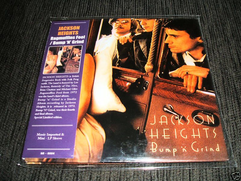 Jackson Heights Ragamuffins Fool Bump Mini LP CD SEALED OBI