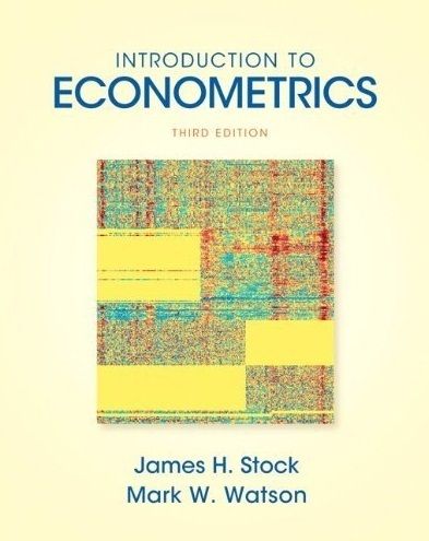 Introduction to Econometrics 3E James H Stock Watson 3rd International