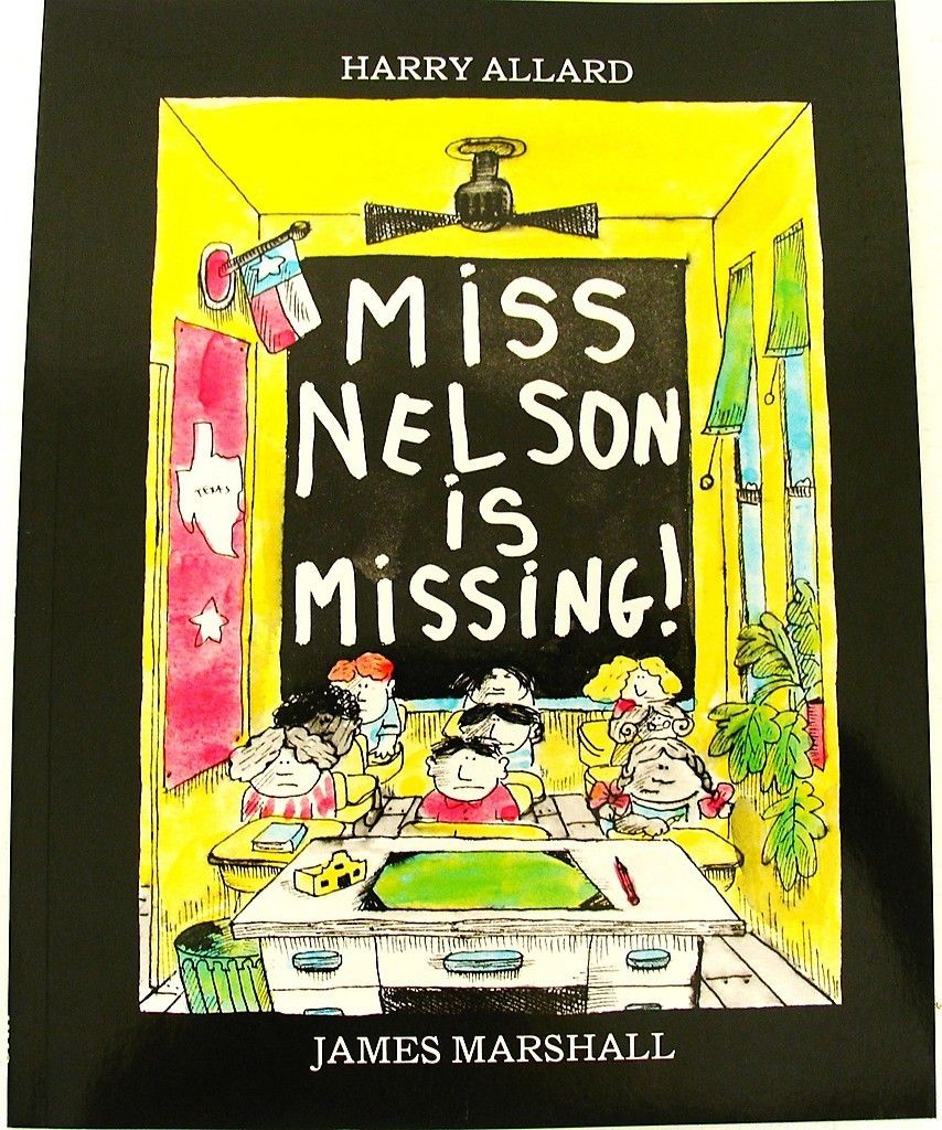 Miss Nelson Is Missing James Marshall Funny Kids Story Picture Book