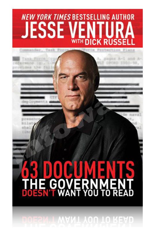 63 Documents Hardcover Book by Jesse Ventura