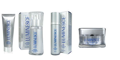 Jeunesse Luminesce Lot of 4 Serum Moisturizer Night Repair Cleanser