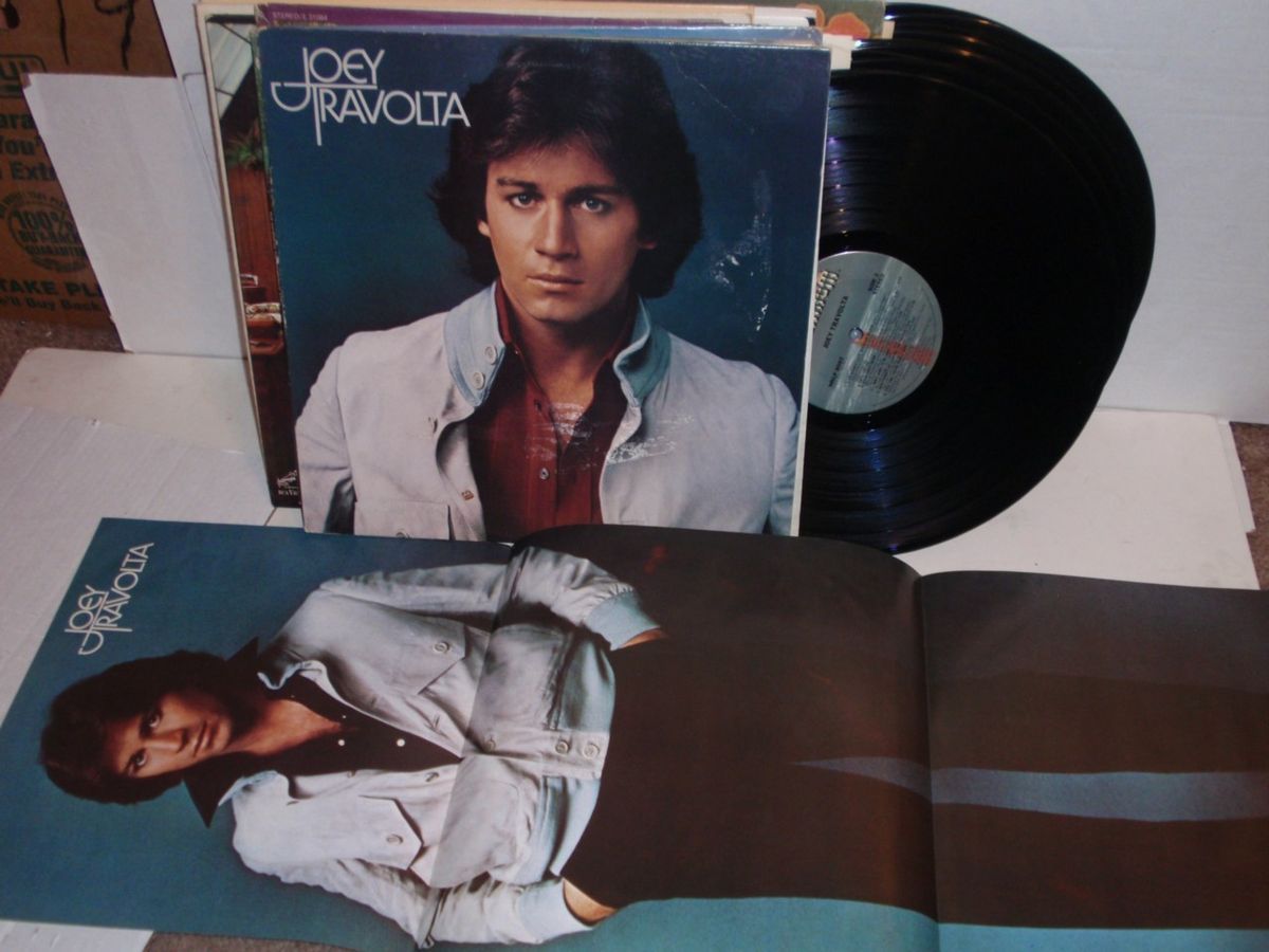 Joey Travolta Self Titled LP Millenium Records MNLP 8007 Vinyl Album