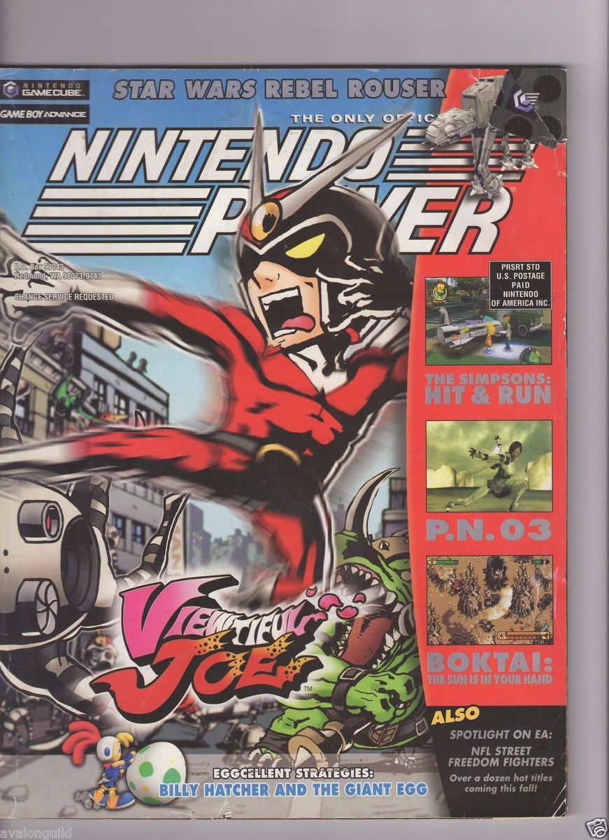  Power Magazine Issue Vol. #172 Viewtiful Joe/The Simpsons hit and Run