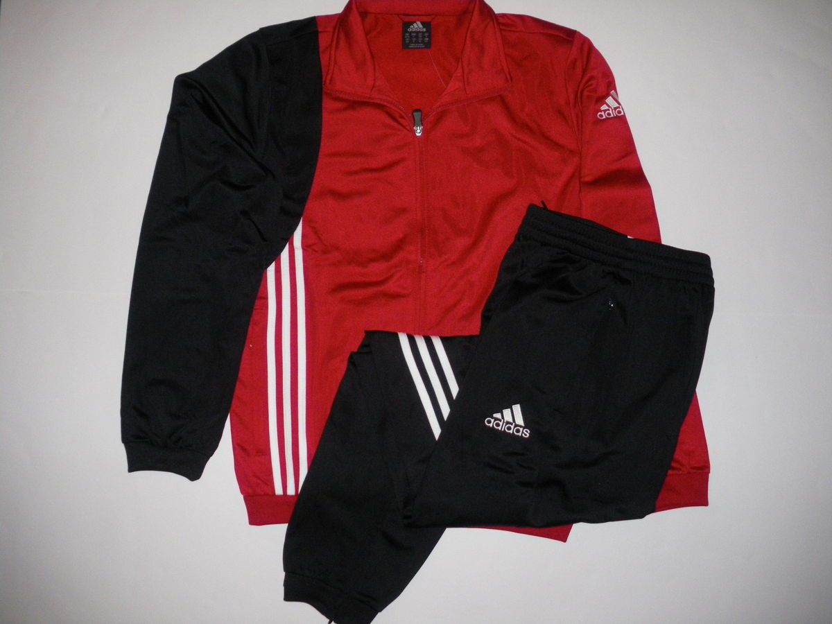 Adidas Mens Sere Polyester Tracksuit Chest Size 38 40"  