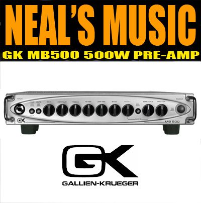 Gallien Krueger GK MB 500 500 Watt Bass Travel Amp
