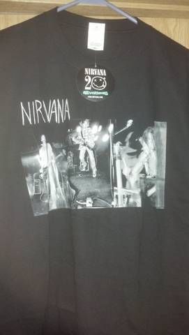 Nirvana Kurt Cobain Krist Novoselic Dave Grohl Foo Fighters T Shirt