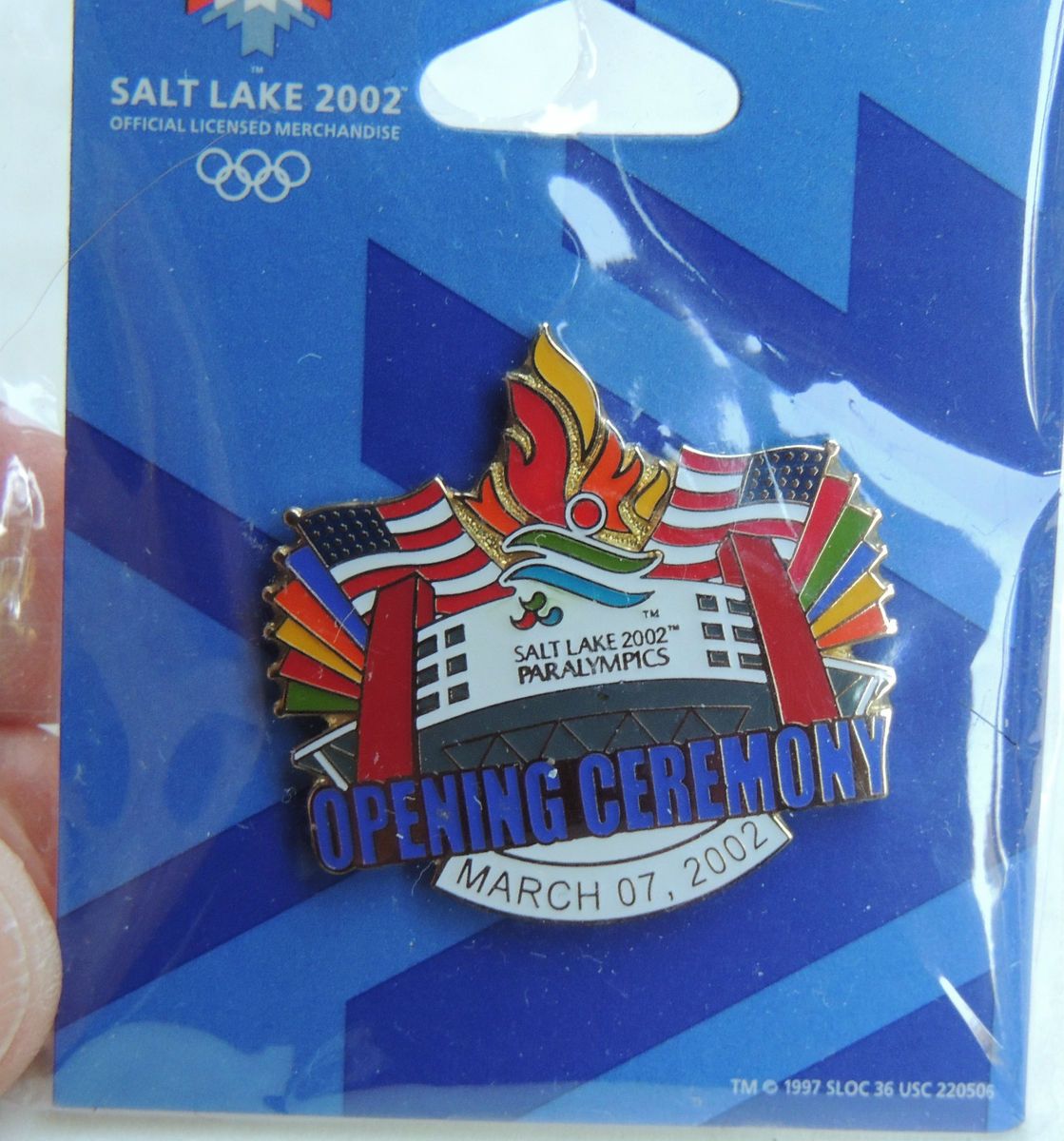 2002 Winter Olympics Salt Lake City Opening Ceremony Paraolympics