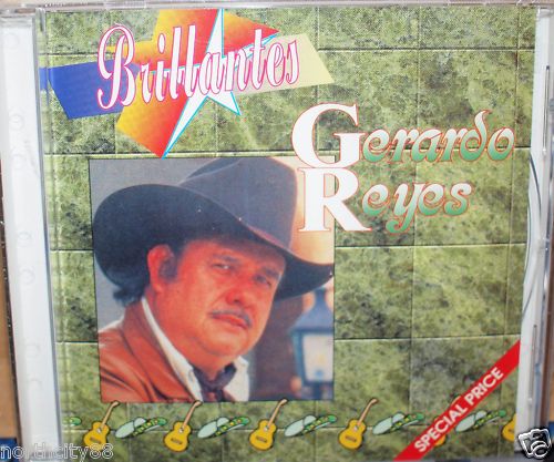 Gerardo Reyes Latin Music CD Album Brillantes Regional Mexicano