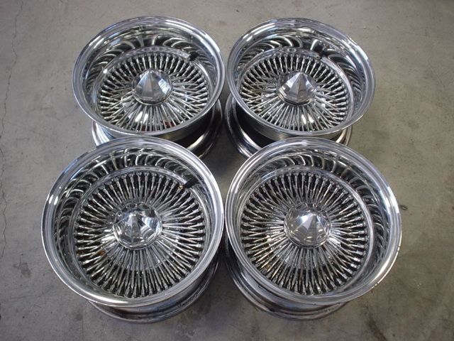 Luxor Lowrider Wire Wheels Rims 13x7 Used.