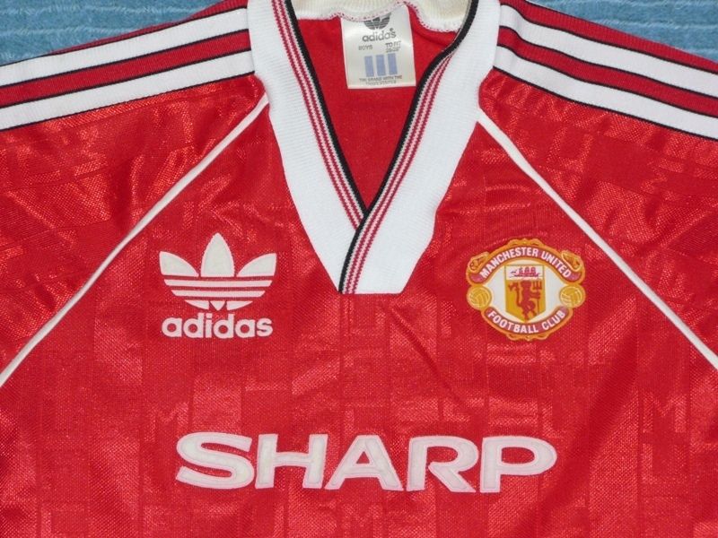 Manchester United 1988 Vintage Soccer Football Jersey Shirt Boys 26 28