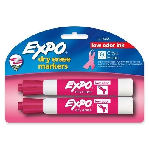 Expo Pink Ribbon Dry Erase Markers SAN1742838 2 2 Packs