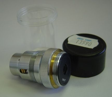 Oriel 13590 20x Spring Loaded Microscope Objective Lens