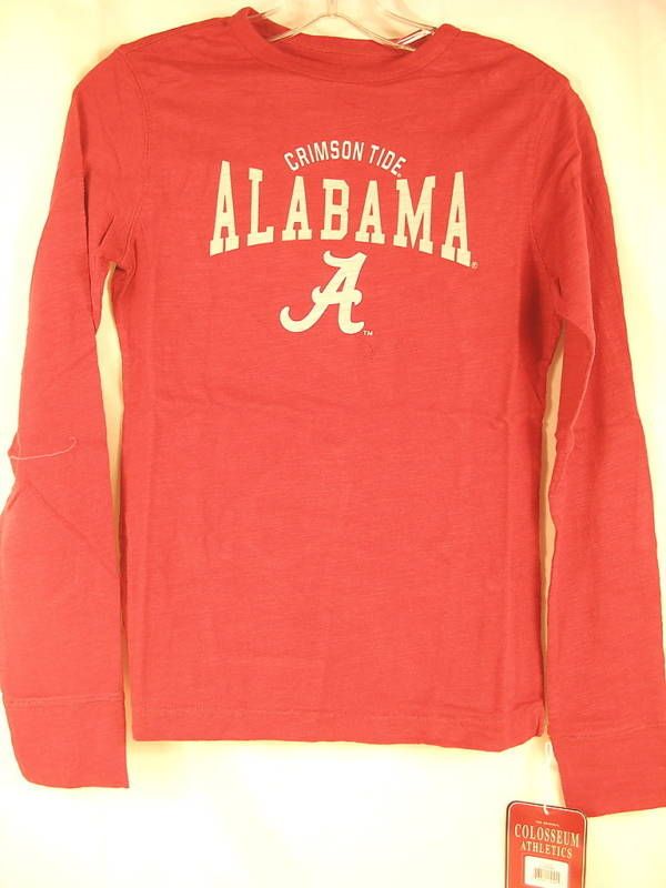 Alabama Crimson Tide LS shirt women slim fit pick size