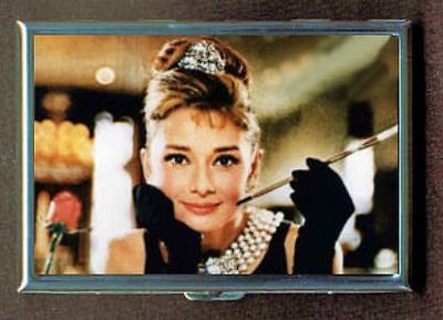 Audrey Hepburn Glamorous Breakfast ID Holder Cigarette Case or Wallet