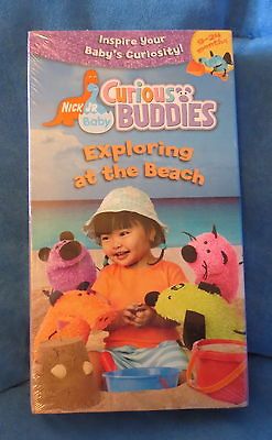 Curious Buddies Exploring At The Beach VHS 9 24 Months Nick Jr Baby