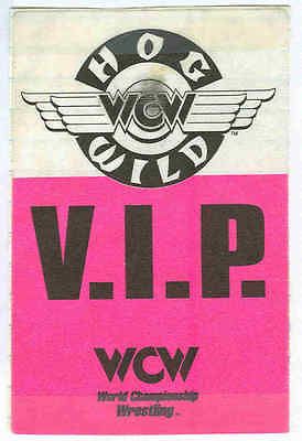 WCW Backstage VIP Crew Pass   PPV Hog Wild 1996