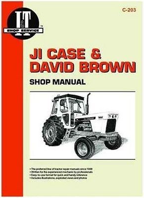 SMC203 JI Case IH David Brown I&T Shop Service Manual 770 880 970 1070
