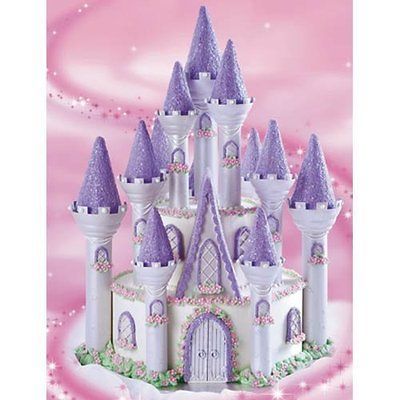 Wilton 301 910 Romantic Princess Castle Birthday Cake Set NEW