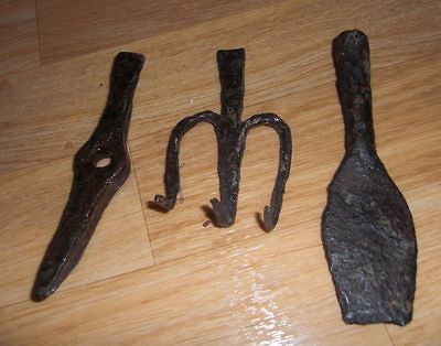group of high quality old iron German tools. Ca. 100 a.d.