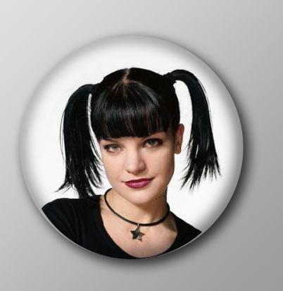 NCIS Abby Scuito Button Badge   25mm