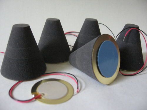 Pack of 5 Foam cone trigger for DIY electronic drum