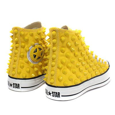Original Converse All Star Spike Stud All yellow color Converse