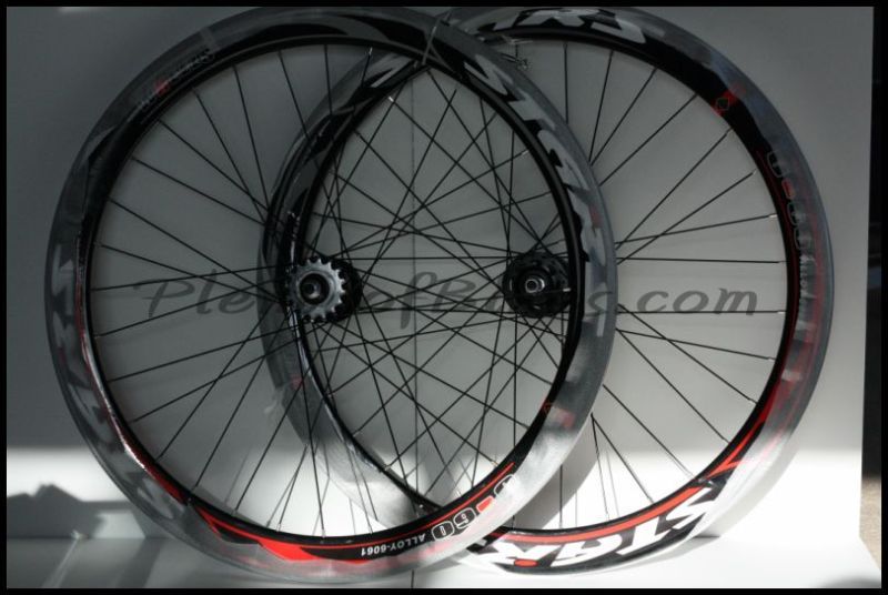 Fixie Single Speed Bike Wheelset Wheels Rim Rims Silver 614130