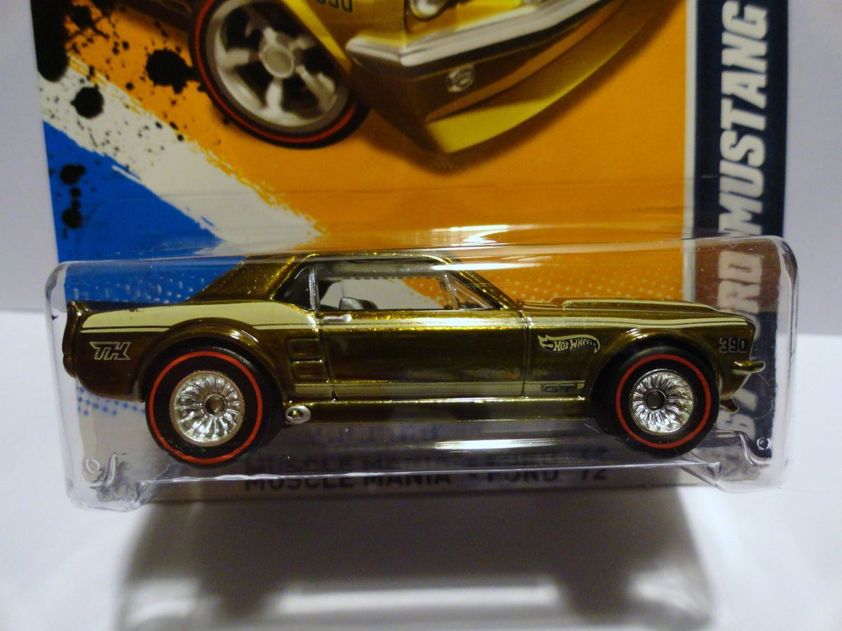 Hot Wheels 2012 116 67 Ford Mustang Coupe Mystery Super Treasure Hunt