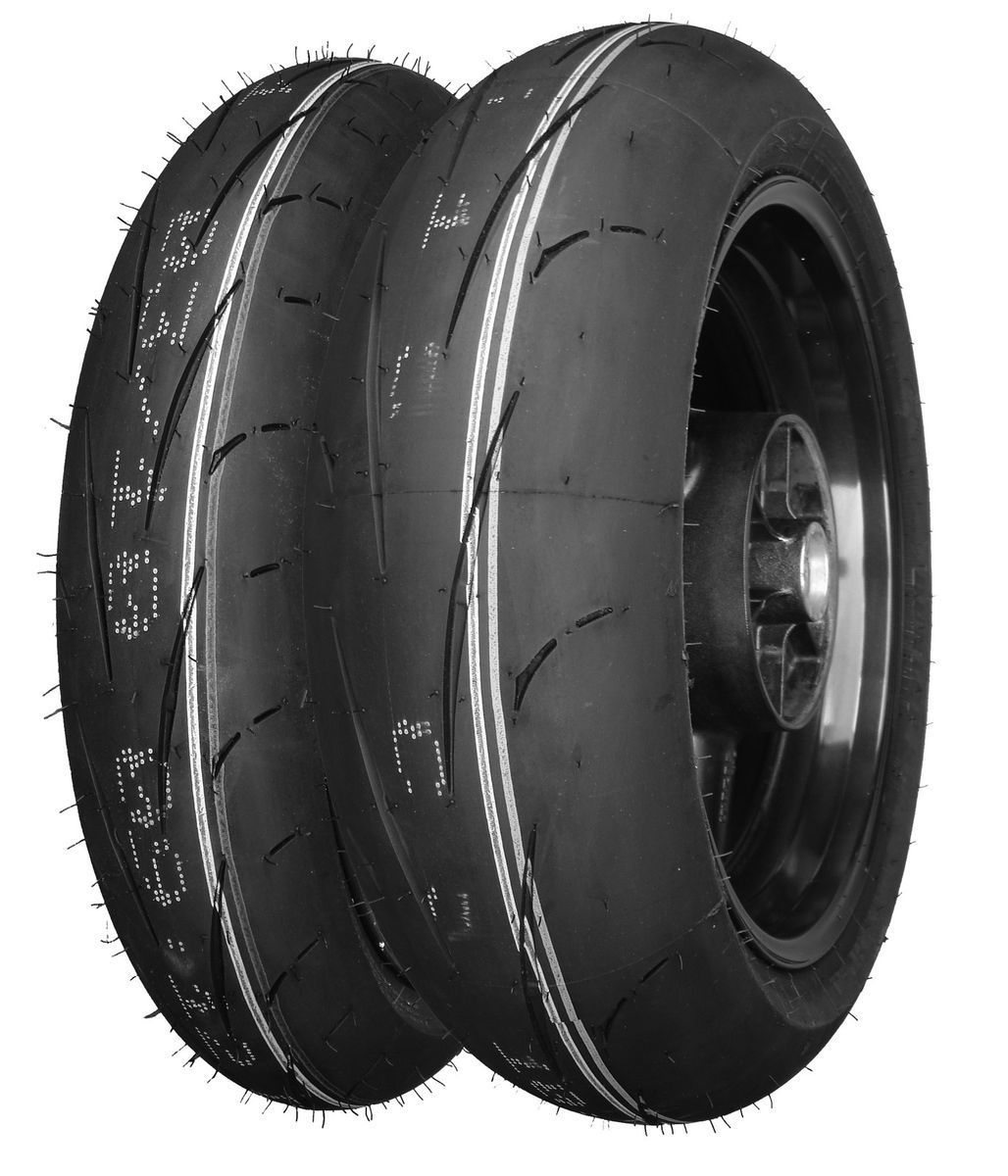 Dunlop Set D211GPA 120 190 Dot Approved Tires